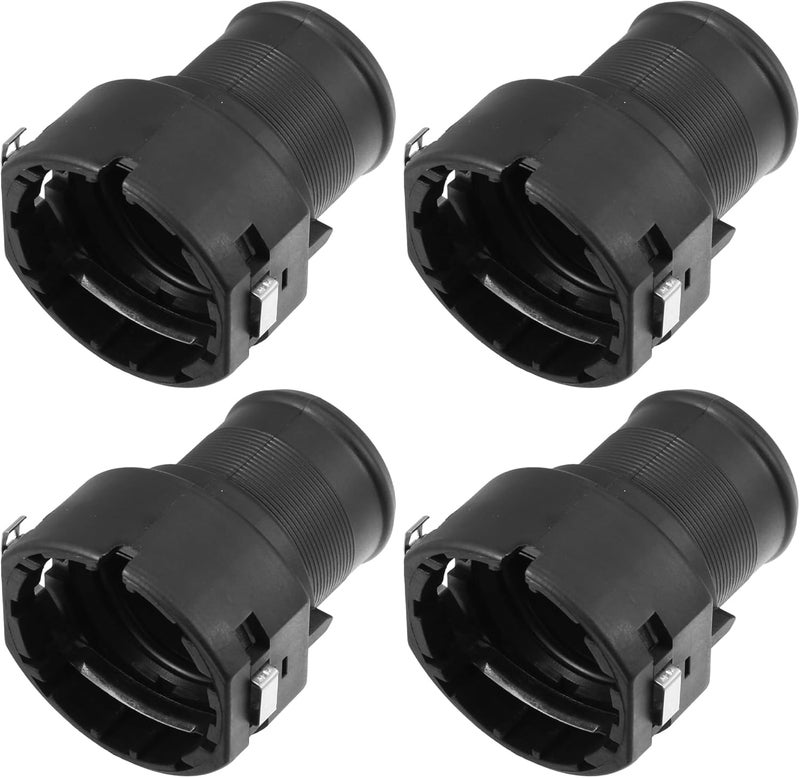 VekAuto Lower Radiator Connector Hose Compatible for Hyundai Tucson 2016-2021, Durable Plastic Black Inner, 4pcs - Image 1